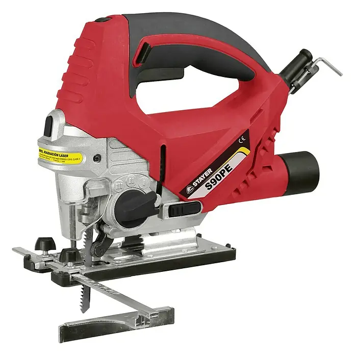 Stayer Sierra de calar eléctrica S90PE - 3.000 /min, 100 mm - Sierra de calar Stayer S90PE, una herramienta versátil para cortes precisos en madera. Ideal para aficionados al bricolaje y profesionales.