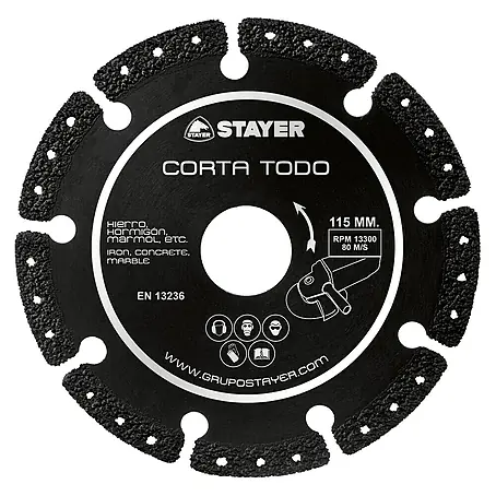 Stayer  Disco de corte cortatodo