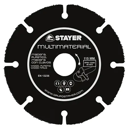 Stayer  Disco de corte Widia Multimaterial