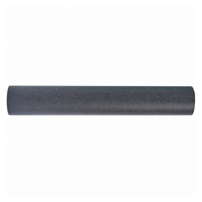 Barra para cortinas Ferro System - Ø x L: 25 mm x 200 cm, Metal, Gris - Empuñadura de manillar de espuma gris, ideal para bicicletas y equipos deportivos, ofrece comodidad y agarre seguro.
