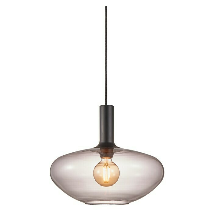 Nordlux Alton Pendellamp (60 W, Zwart, Hoogte: 30 cm)