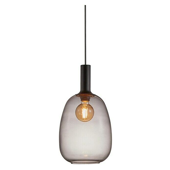 Nordlux Alton Pendellamp (60 W, Zwart, Hoogte: 43 cm)
