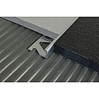 Fliesenprofil (Aluminium, Silber, 2,7 m x 10 mm)
