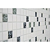 Mozaïektegel vierkant Classic TD 180N (30,5 x 30,5 cm, Wit/Zwart, Glanzend) | BAUHAUS