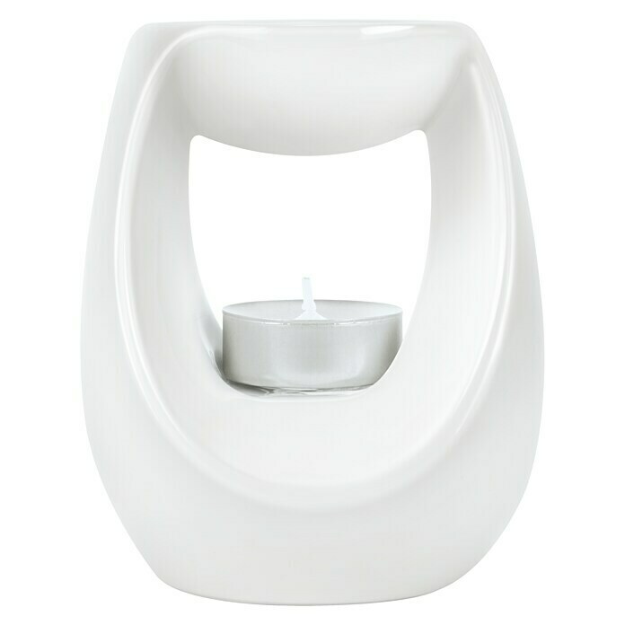 Ipuro Essentials Duftlampe (Weiß, Höhe: 12 cm, Geeignet für: Duftöle & Tarts)