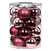 Christbaumkugel-Mix Berry Kiss (Rot, Glas, Durchmesser: 6 cm, 20 Stk.)