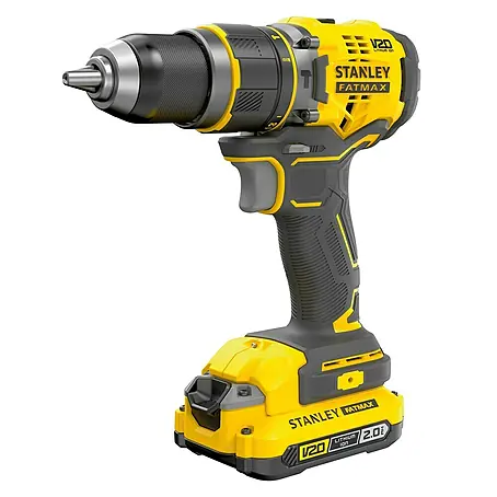 Stanley FatMax Taladro atornillador percutor de batería SFMCD721D2K