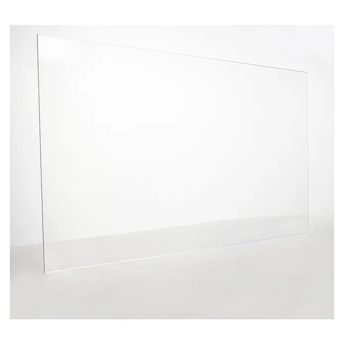Room Plaza Hygieneschutzglas - 800 x 1.100 mm, Einscheibensicherheitsglas (ESG) - Eine transparente Plexiglasscheibe, die sich ideal als Schutz oder zur Präsentation eignet.