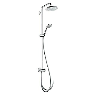 Hansgrohe Duschsystem Croma Showerpipe 220 (Lochabstand: 103,5 cm, Anzahl Strahlarten: 4 Stk., Chrom)