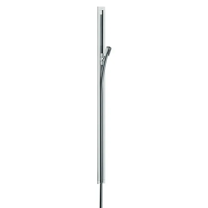 Hansgrohe Brausestange Unica Raindance - Lochabstand: 91,5 cm, Chrom, Glänzend - Duschsäule in Silber mit Handbrause und integriertem Thermostat, ideal für moderne Badezimmer mit klaren Linien.