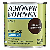 Schöner Wohnen DurAcryl Buntlack (Schokobraun, 375 ml, Glänzend)