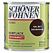 Schöner Wohnen DurAcryl Buntlack RAL 8017 (Schokobraun, 375 ml, Seidenmatt)