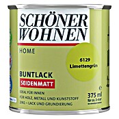 Schöner Wohnen DurAcryl Buntlack (Limettengrün, 375 ml, Seidenmatt)