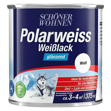 SCHÖNER WOHNEN-Farbe  Weißlack Polarweiß