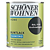 Schöner Wohnen DurAcryl Buntlack (Anthrazitgrau, 750 ml, Glänzend)