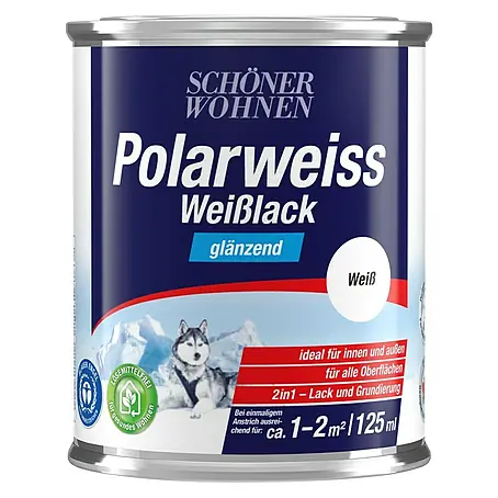 SCHÖNER WOHNEN-Farbe  Weißlack Polarweiß