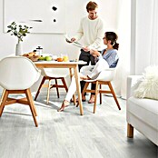 Decolife Vinylboden Glacial Oak (1.220 x 185 x 10,5 mm, Landhausdiele)