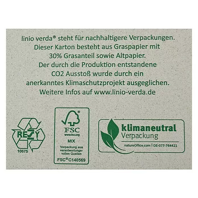 PackMann linio verda® Verpackungskarton - L x B x H: 400 x 300 x 200 mm - Detailaufnahme