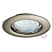 Eglo LED ugradbena svjetiljka, okrugla (3 W, Topla bijela, Ø x V: 7,8 x 11,5 cm, Nikal)