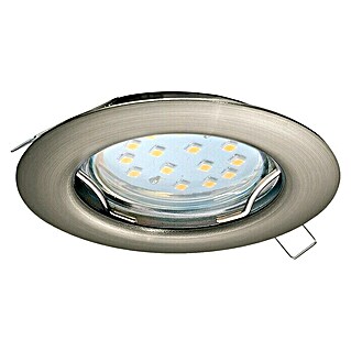 Eglo LED-Einbauleuchte rund Peneto (3 W, Ø x H: 7,8 x 11,5 cm, Nickel, Warmweiß)
