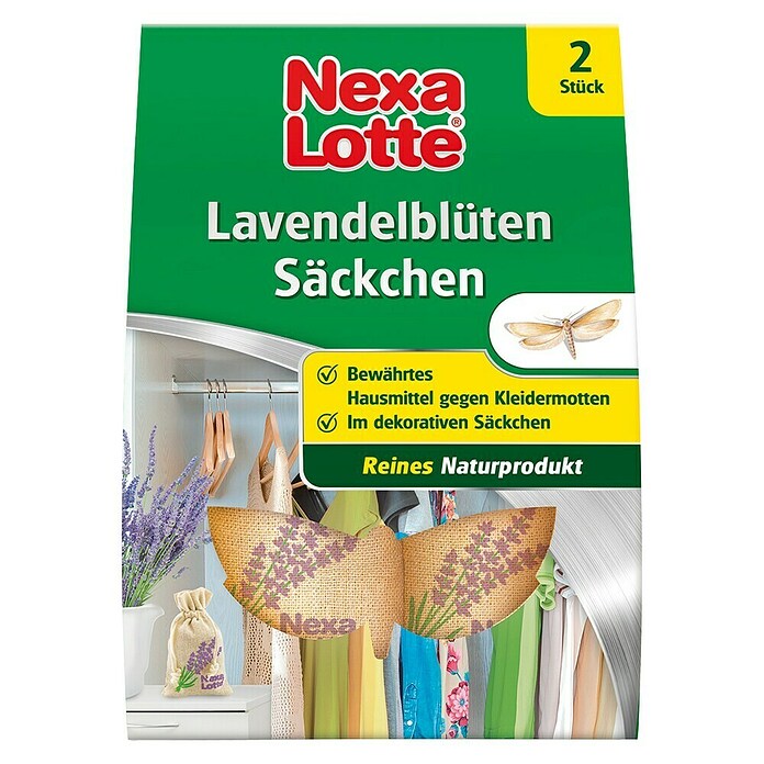 Nexa Lotte Mottenschutz Lavendelblüten Säckchen