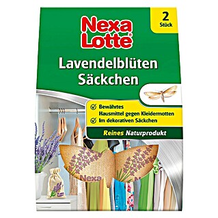 Nexa Lotte Mottenschutz Lavendelblüten Säckchen (Anwendungsfertig, 2 Stk.)