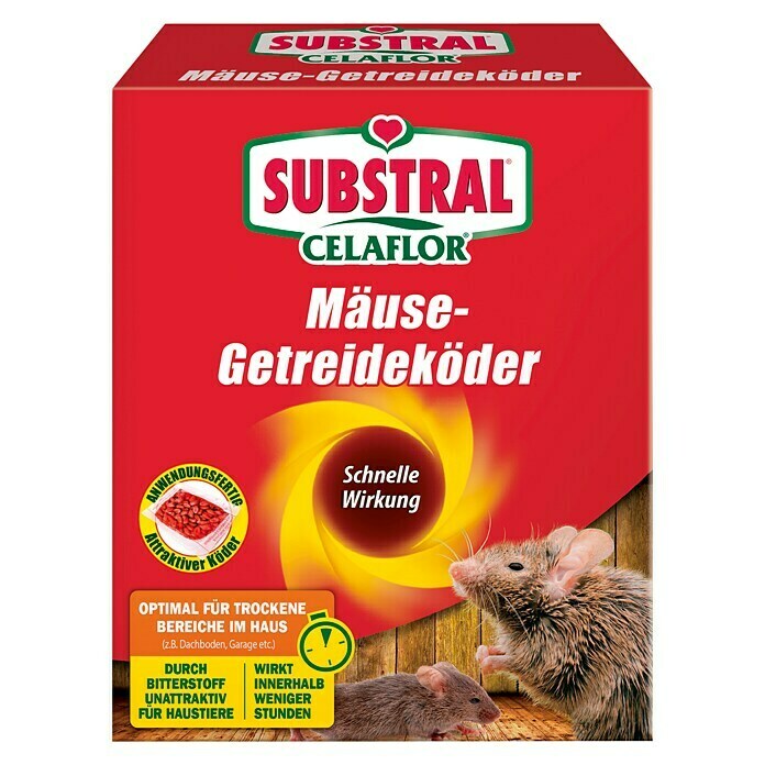 Substral Celaflor Mäuse-Getreideköder Alpha C
