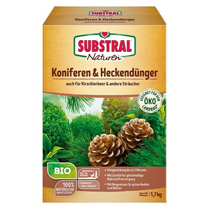 Substral Naturen Strauch- & Heckendünger Bio