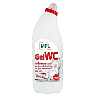 MPL Gel de limpieza WC Lejía (1 l, Botella)