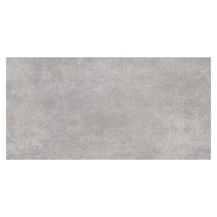 Ambiente by Palazzo Feinsteinzeugfliese - 60 x 120 cm, Grau, Matt - Graue Beton-Textur mit subtilen Schattierungen. Die Oberfläche zeigt eine robuste und dennoch elegante Ästhetik für moderne Designs.