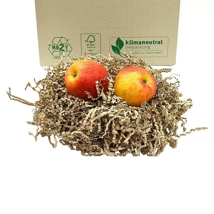 PackMann linio verda® Füllmaterial für Haustierkäfige - 250 g - Anwendungsbeispiel