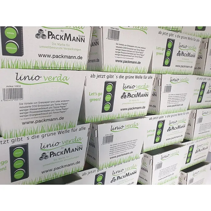 PackMann linio verda® Einkaufsbox S - L x B x H: 380 x 260 x 230 mm - Detailaufnahme
