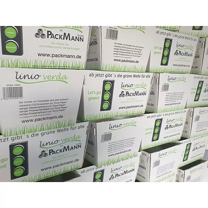 PackMann linio verda® Einkaufsbox S - L x B x H: 380 x 260 x 230 mm
