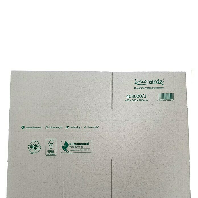 PackMann linio verda® Verpackungskarton (L x B x H: 360 x 280 x 180 mm)