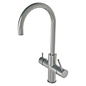 Kokendwaterkraan ACE BOIL 3 in 1, rond (Roestvrij staal, Mat) | BAUHAUS