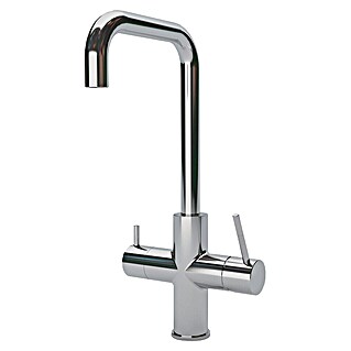 Kokendwaterkraan ACE BOIL 3 in 1, u-vorm (Chroom, U-uitloop, Glanzend)