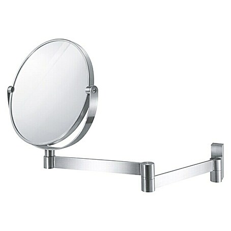 Zack Linea Kosmetikspiegel (43 x 26 cm, Edelstahl, Matt, Vergrößerung: 300 %)