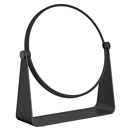 Zack Kosmetikspiegel Tarvis (20,3 x 22 cm, Schwarz, Vergrößerung 1: 300 %)