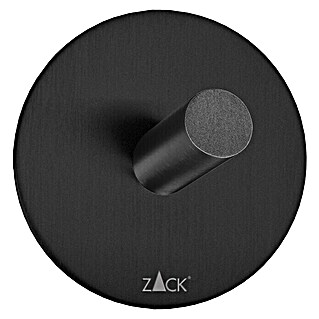 Zack Kupaonska kukica za ručnik Duplo (Okruglo, Crne boje, Mat)