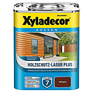 Xyladecor Holzlasur Plus (Mahagoni, 750 ml, Seidenmatt)