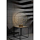 Konstsmide LED-Weihnachtsdekoleuchte LED Metallsilhouettering Holzfuß (5 x 60 x 64 cm, Schwarz, Netzbetrieben, LED) | BAUHAUS