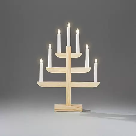 Konstsmide  LED-Weihnachtsdekoleuchte Schwedischer Kerzenleuchter