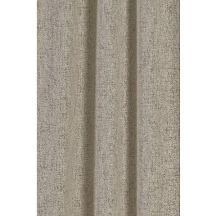 Elbersdrucke Verdunkelungsvorhang SundownBeige, B x H: 140 x 255 cm, 100% Polyester Detail Shot