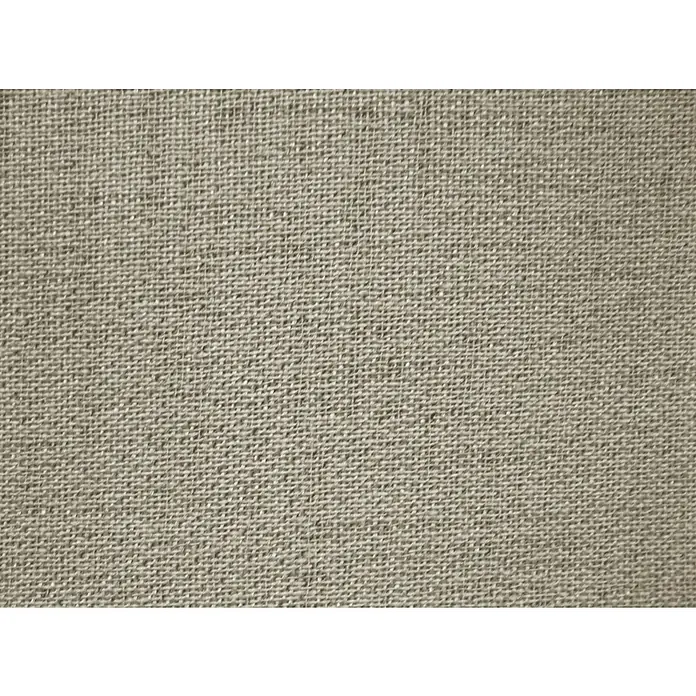 Elbersdrucke Verdunkelungsvorhang Sundown - Beige, B x H: 140 x 255 cm, 100 % Polyester - Nahaufnahme eines beigen Canvas-Stoffs, der eine feine Textur und ein dezentes Muster aufweist und sich ideal für Hintergründe eignet.