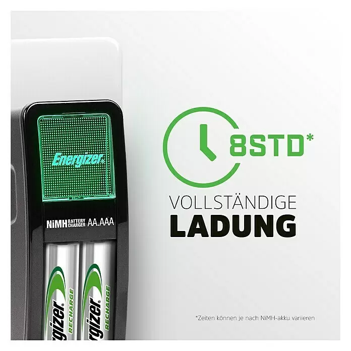 Energizer Ladegerät Mini - Ladekanäle: 2 - Anwendungsbeispiel