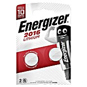 Energizer Gumbna baterija  (CR2016, 3 V, 2 kos) | 3353 - Knopfzellen/Fotobatterien Marke | CBHA - Batterien Marke | CBH - Batterien/Taschenlampen | CB - Elektroinstallation | C - Elektro | BAUHAUS