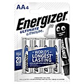 Energizer Baterija Ultimate Lithium  (AA, 1,5 V, 4 kos) | 3353 - Knopfzellen/Fotobatterien Marke | CBHA - Batterien Marke | CBH - Batterien/Taschenlampen | CB - Elektroinstallation | C - Elektro | BAUHAUS