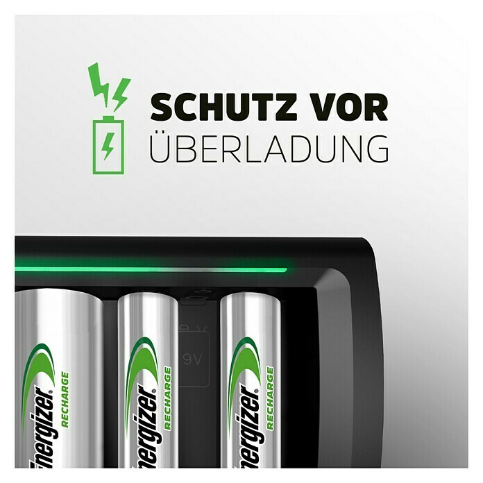 Energizer Ladegerät UniversalLadekanäle: 4 Use Shot