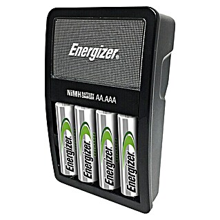 Energizer Cargador (4 pilas AA de 2.000 mAh, Canales de carga: 4)
