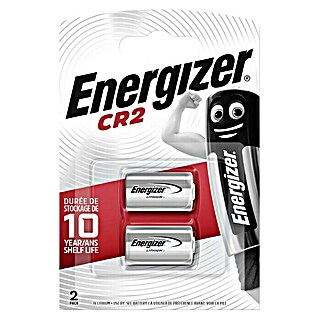 Energizer Batterie (Lithium, CR2, 3 V, 2 Stk.)